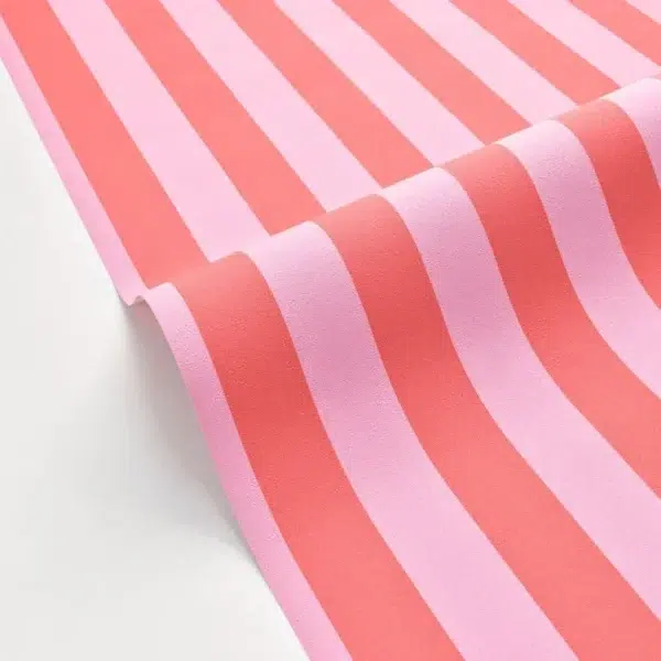 Papel pintado de rayas en color azul Little Lines 104036145 - Imagen 5