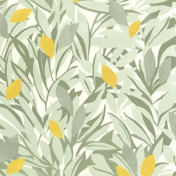 Papel pintado de frutas en color verde Cassis 105457243