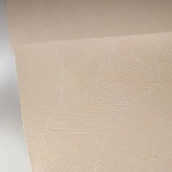 Papel pintado de hojas en color beige Vegetalia 106502017 - Imagen 11