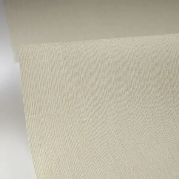 Papel pintado falso liso en color verde Sisal 106017300 - Imagen 3