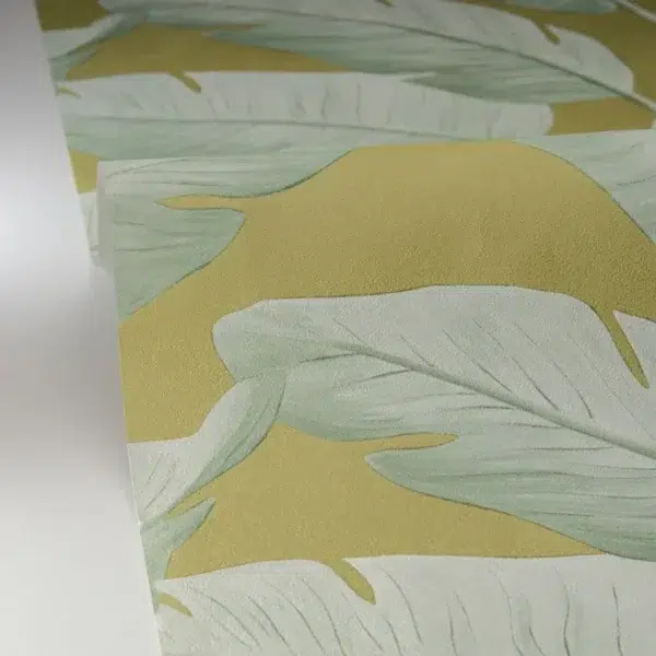 Papel pintado de hojas en color verde Tropicalia 106547003 - Imagen 5