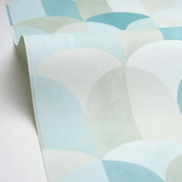Papel pintado de mosaico - azulejo en color azul Bandol 105446787 - Imagen 3