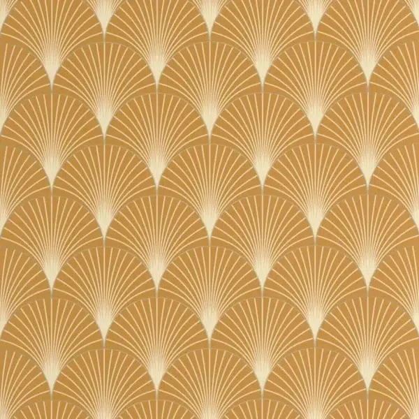 Papel pintado de azulejo - mosaico en color marrón Prosperity 105262040