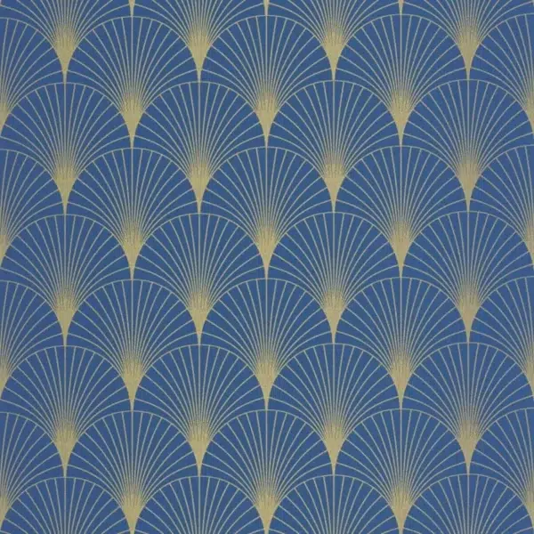 Papel pintado de azulejo - mosaico en color azul Prosperity 105266021