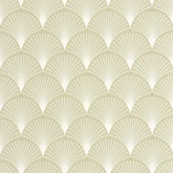 Papel pintado de azulejo - mosaico en color verde Prosperity 105267023
