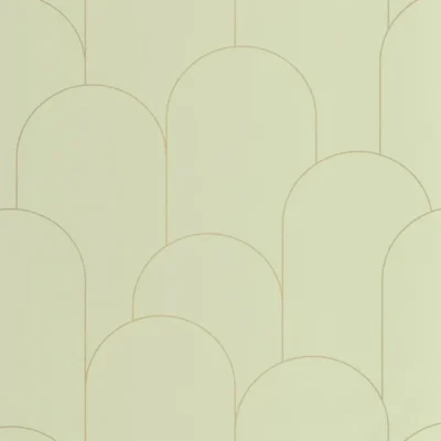 Papel pintado de mosaico en color verde Ornament 105287122