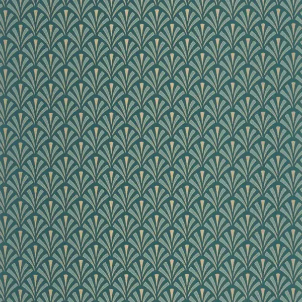 Papel pintado de dibujo pequeño en color verde Abundance 105306127