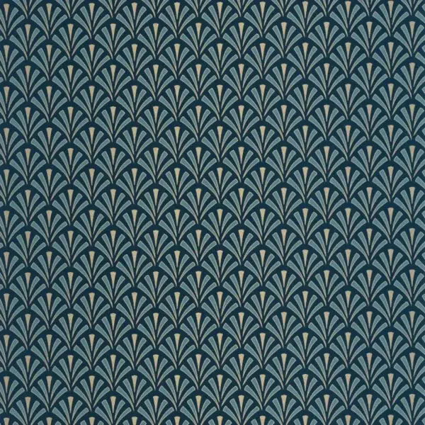 Papel pintado de dibujo pequeño en color azul Abundance 105306220