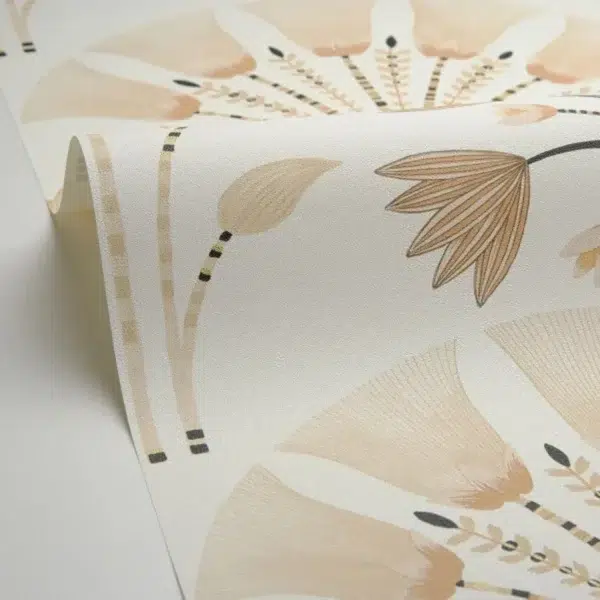 Papel pintado de estampado floral en color verde Majestic 105277120 - Imagen 5