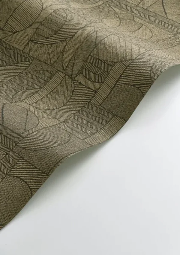 Papel pintado abstracto en color oro Baman 201162707 - Imagen 4
