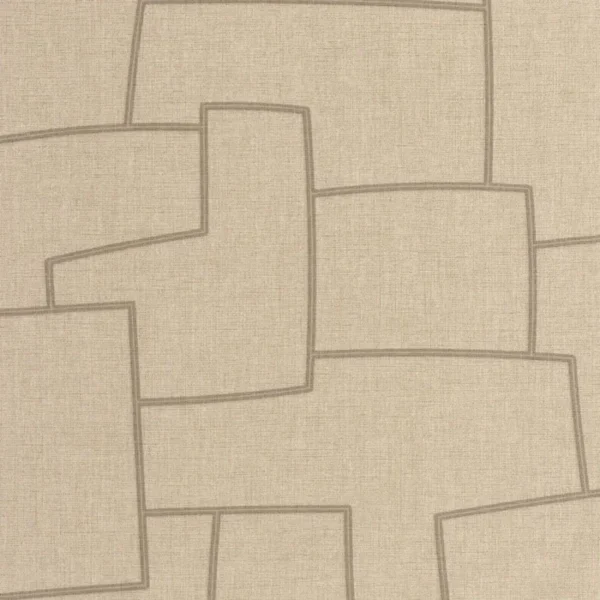 Papel pintado abstracto en color beige Inca 201121404