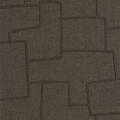 Papel pintado abstracto en color negro Inca 201129717