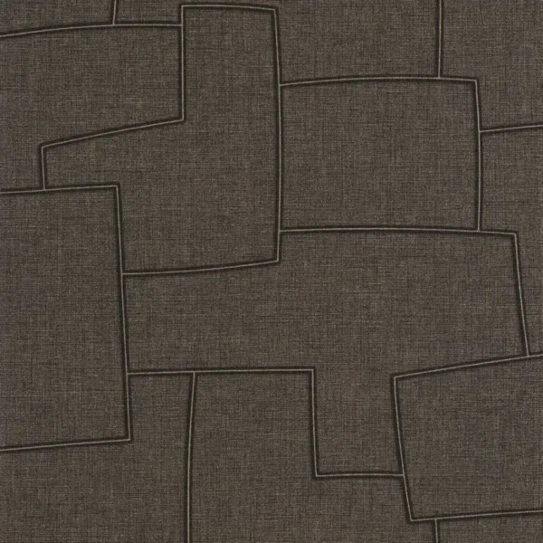 Papel pintado abstracto en color negro Inca 201129717