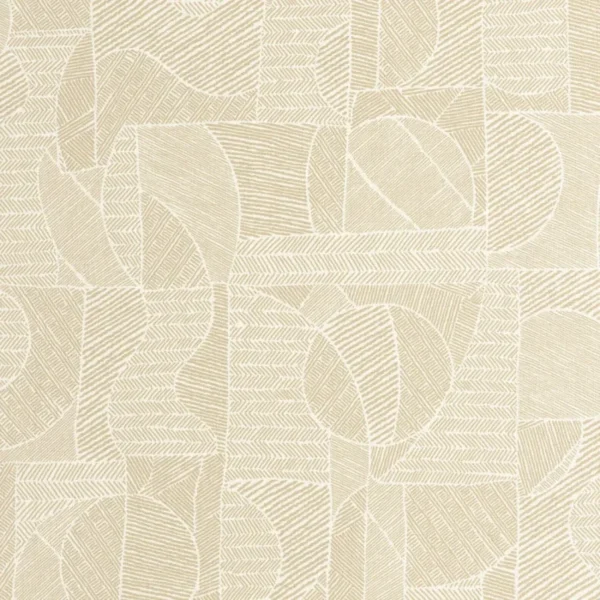 Papel pintado abstracto en color beige Baman 201161177