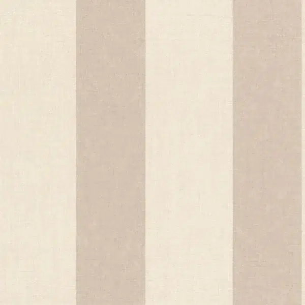 Papel pintado de rayas en color beige Bella 026-BLL