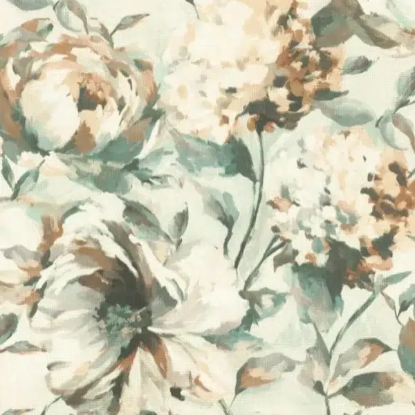 Papel pintado de estampado floral multicolor Bella 043-BLL