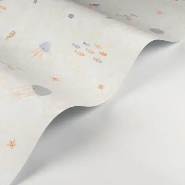 Papel pintado de animales marinos en color rosa Companions of the Sea 200814323 - Imagen 7