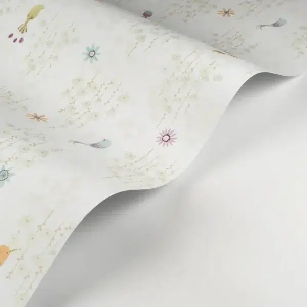 Papel pintado de pájaros en color verde Tropical Birds 200787117 - Imagen 4