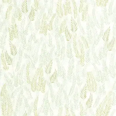 Papel pintado de hojas en color verde Walk in the Jungle 200797515