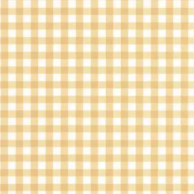 Papel pintado de cuadros en color amarillo Vichy 89261327