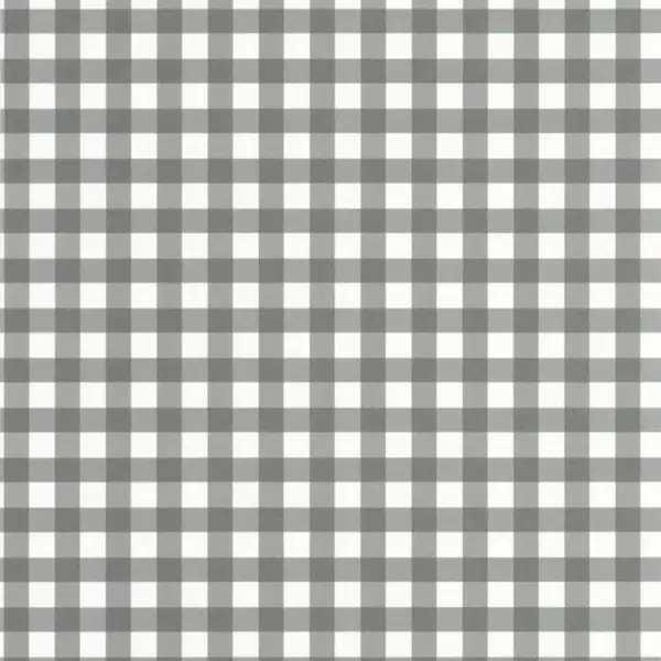 Papel pintado de cuadros en color gris Vichy 89269419