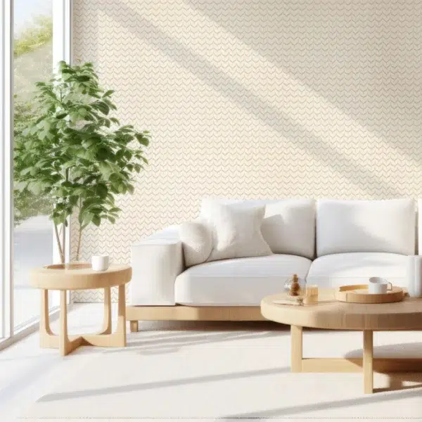 Papel pintado bicolor en color marrón Adderstone HHHW113167 - Imagen 7