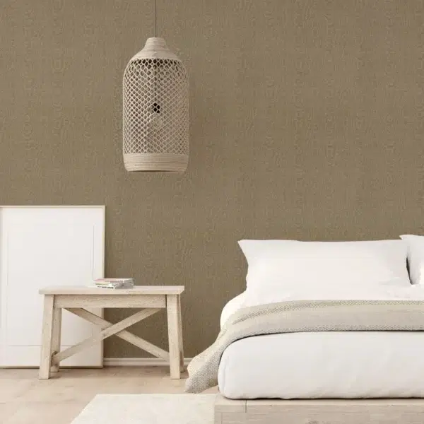 Papel pintado de moaré en color beige Elsworthy Wide Width HHHW113183 - Imagen 15