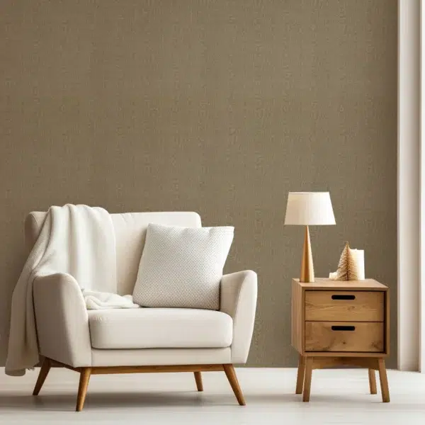 Papel pintado de moaré en color beige Elsworthy Wide Width HHHW113183 - Imagen 16
