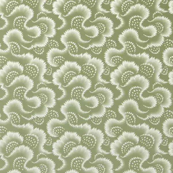 Papel pintado abstracto en color verde Ludaix HHHW113150