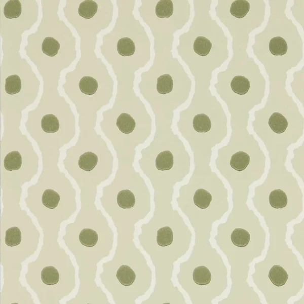 Papel pintado abstracto en color verde Connor HHHW113158