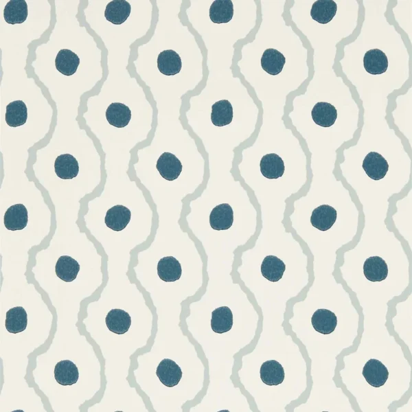 Papel pintado abstracto en color azul Connor HHHW113160