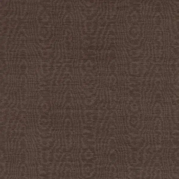 Papel pintado de moaré en color marrón Elsworthy Wide Width HHHW113180