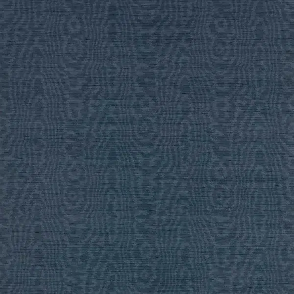 Papel pintado de moaré en color azul Elsworthy Wide Width HHHW113181