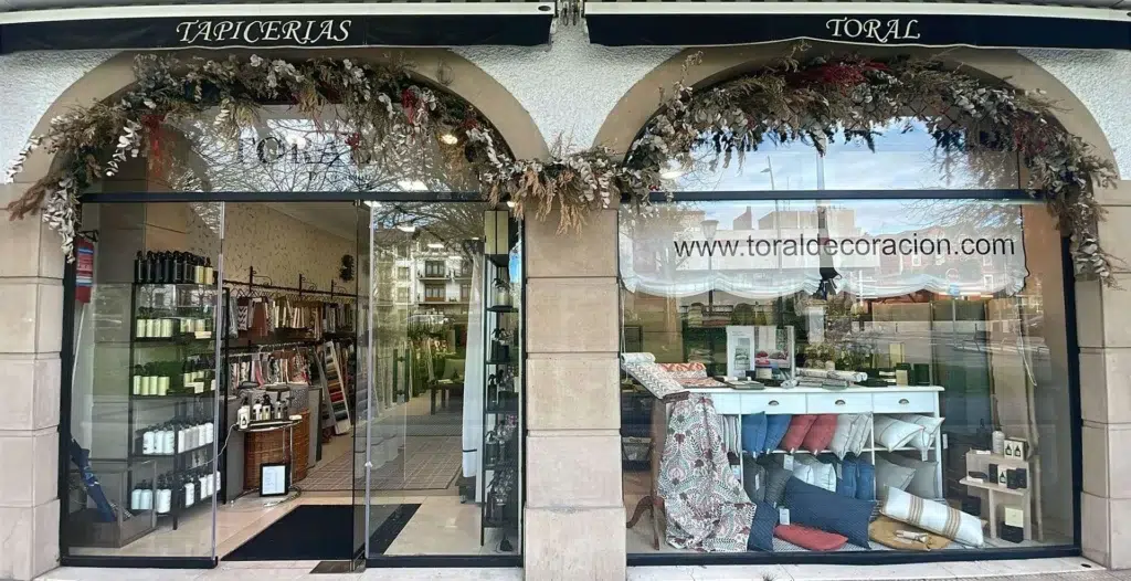 Tienda de papeles y telas