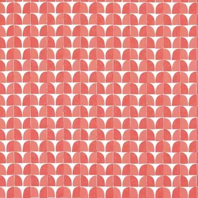 Papel pintado de dibujo pequeño en color rojo Solsbury T45021