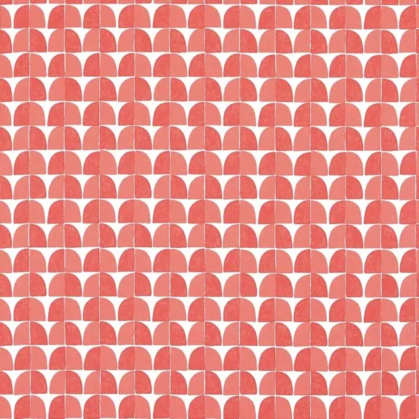 Papel pintado de dibujo pequeño en color rojo Solsbury T45021