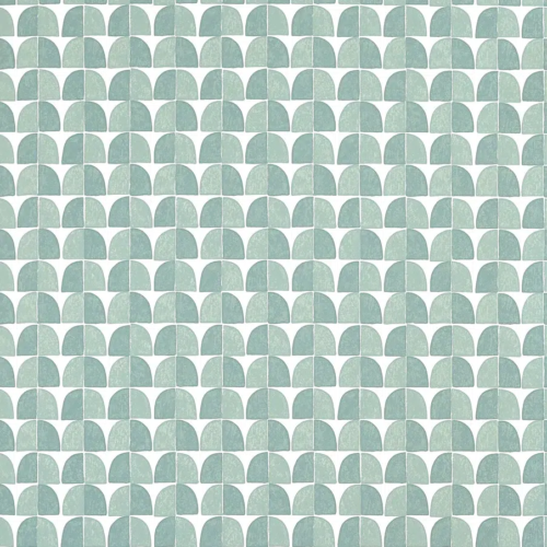 Papel pintado de dibujo pequeño en color verde Solsbury T45025