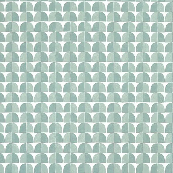 Papel pintado de dibujo pequeño en color verde Solsbury T45025