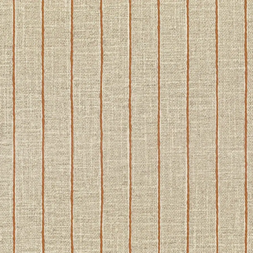 Papel pintado de rayas en color marrón Leiza 26125