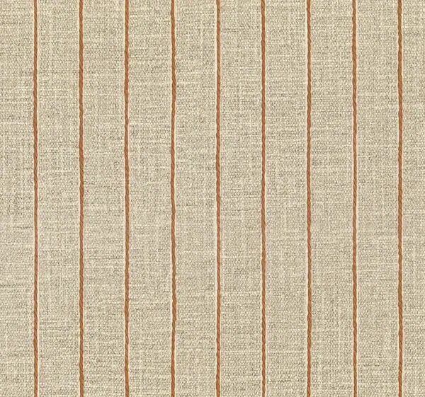 Papel pintado de rayas en color marrón Leiza 26125