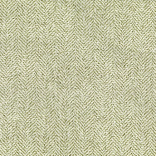 Papel pintado de zigzag / espiga en color verde Banbury 26136