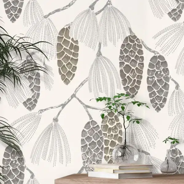 Papel pintado de frutos en color gris Epitome HSTO111502 - Imagen 17