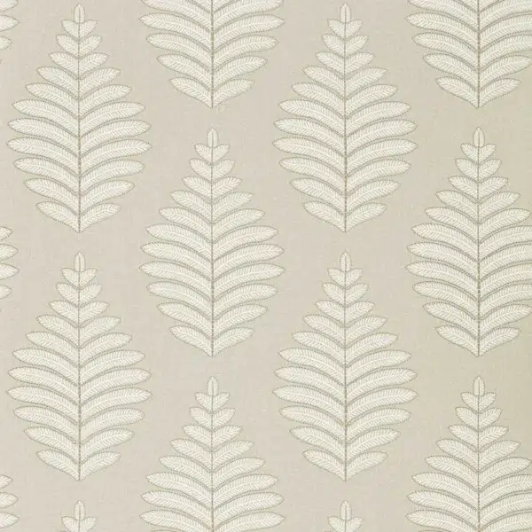 Papel pintado de hojas en color beige Lucielle HPUT111896