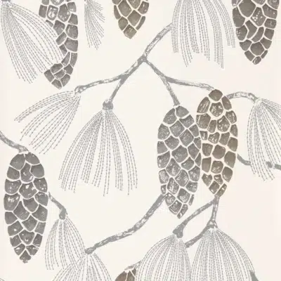 Papel pintado de frutos en color gris Epitome HSTO111501