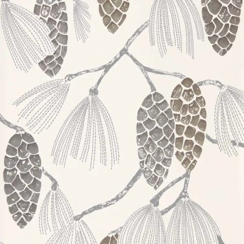 Papel pintado de frutos en color gris Epitome HSTO111501