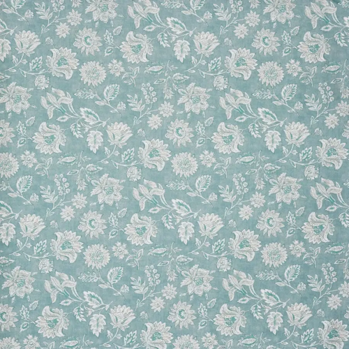 Tela de estampado floral en color azul Library 8792/714