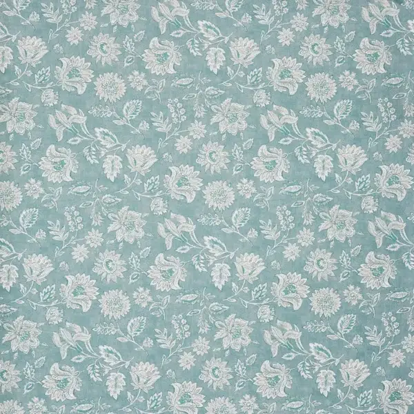 Tela de estampado floral en color azul Library 8792/714