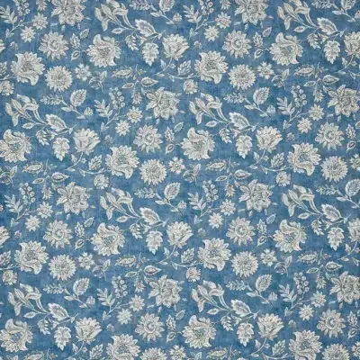 Tela de estampado floral en color azul Library 8792/725