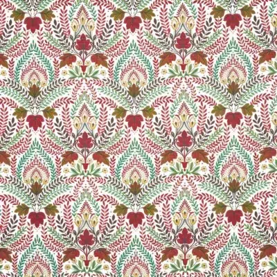 Tela estampado floral color rojo Script 8794/304
