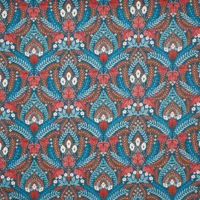 Tela estampado floral color rojo Script 8794/725